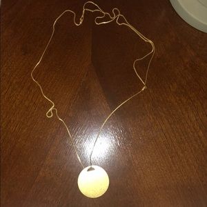 Gold necklace